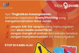 Bank Jambi ingatkan nasabah waspada penipuan scam