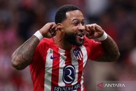 Gol semata wayang Memphis Depay antar Atletico Madrid ke semifinal Piala Raja