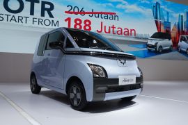 Wuling hadirkan varian baru untuk Air Ev di Indonesia