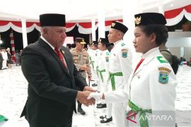 Gubernur Papua Barat harap 36 paskibra aplikasikan jiwa nasionalisme