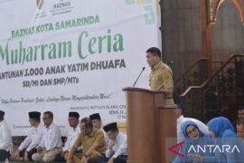 Baznas Samarinda salurkan santunan ke 3.000 anak yatim-duafa
