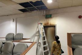 Gedung DPRD Batam terbakar dini hari