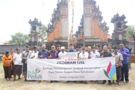 PLN bantu dana revitalisasi Pura Dalem Segara Batubulan