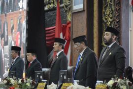 Ketua DPRD Jambi pimpin rapat paripurna mendengarkan pidato kenegaraan Presiden
