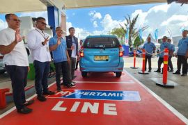 Mudahkan Layanan Konsumen, Pertamina Luncurkan Cashless MyPertamina Line di NTB