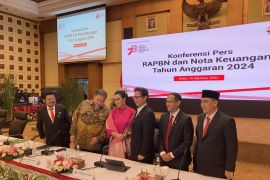 Pidato RAPBN 2024 - Pemerintah tambah anggaran perlinsos 12,4 persen demi atasi kemiskinan