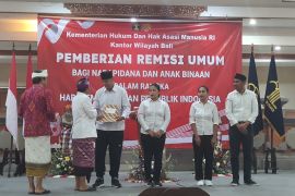 3.113 narapidana di Bali dapat remisi HUT kemerdekaan ke-78 RI