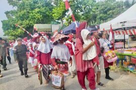 Warga Muara Jaya ramaikan HUT ke-78 RI dengan berbagai lomba