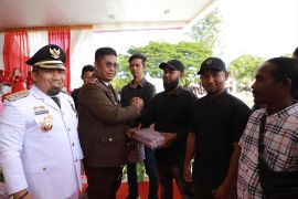 Sembilan mantan narapidana teroris ikut upacara HUT RI di Aceh Besar