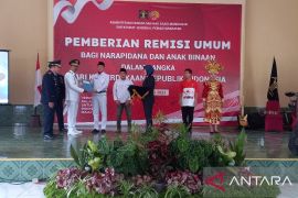 968 WBP di Lapas Babel terima Remisi HUT ke-78 RI