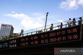 Saham Asia menuju rugi pada minggu ke-3 karena ekonomi China, suku bunga AS