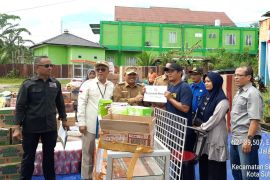 Korban kebakaran di Subulussalam dapat bantuan pemulihan ekonomi