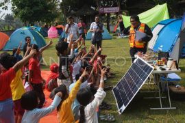 Edukasi energi terbarukan di Kemah Kemerdekaan