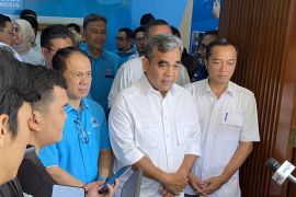 Sekjen Partai Gerindra Ahmad Muzani tak khawatirkan pertemuan Cak Imin dan Ganjar