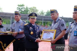 Kakanwil Harun Sulianto Jadi Inspektur Upacara HUT Kemenkumham di Pangkalpinang, Ini Pesan Menkumham