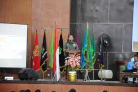 Danrem 031/WB ingatkan pentingnya bela negara saat isi kuliah umum