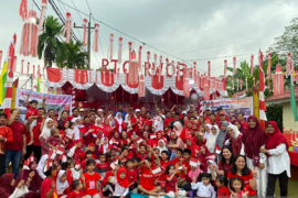 Kemeriahan Kompleks PT RAPP sambut HUT ke-78 RI