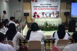 PMI Bekasi gelar pelatihan spesialisasi pertolongan pertama di Lembang