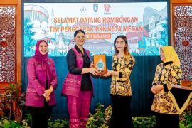 Kembangkan UP2K, TP PKK Kota Medan serap masukan Kota Surakarta