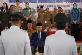 Bupati OKI minta kades baru kawal akselerasi pembangunan desa