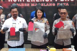 Polres Magelang Kota tahan pelaku penusukan saat ada pertunjukan kesenian