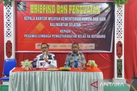 Kakanwil Kemenkumham Kal-Sel apresiasi capaian Lapas Kotabaru