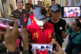 Kejaksaan tahan dua pengurus KONI Sumsel