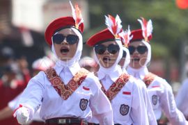 Gerak jalan karakter rute gerilya kemerdekaan