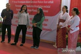 Kementerian PPPA gelar kegiatan Gemar Makan Ikan di Bali