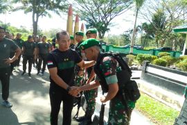 Pangdam XIV Hasanuddin terima Yonif 725 usai bertugas menjaga perbatasan