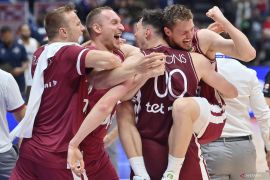 Debutan  Latvia kejutkan Prancis dengan kemenangan dramatis 88-86