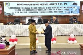 Pemprov Gorontalo ajukan Raperda Revisi RTRW dan Pajak