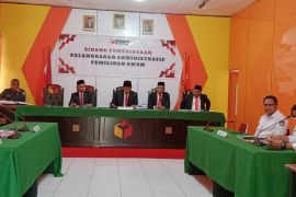 Bawaslu Maluku sidang permohonan sengketa Pemilu caleg mantan napi