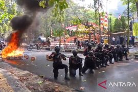 Polres Sukabumi gelar simulasi pengamanan pemilu 2024 jika terjadi situasi darurat