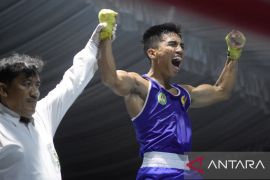 Porprov VI Babel - Cabor tinju kembali sumbang dua emas untuk Bangka Barat