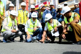 Realisasi proyek jalan skema tahun  jamak di Sumut capai 56,89 persen