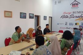 DKPP Surabaya sosialisasi pencegahan daging gelonggong kepada pedagang mitra RPH