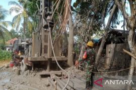 Kemenhan bantu pengeboran air bersih di desa terdampak kekeringan