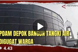 PDAM Depok bangun tangki air digugat warga