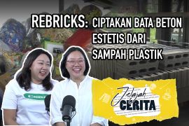Rebricks ciptakan bata beton estetis dari sampah plastik (1)