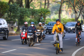 Bus Trans Anggrek Tangsel difungsikan untuk antar jemput siswa