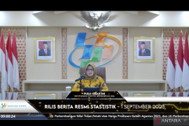 BPS mencatat Inflasi tahunan Agustus sebesar 3,27 persen