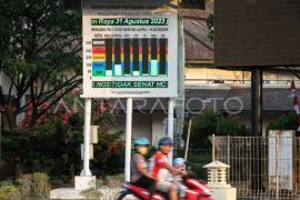 Udara di Palangka Raya tidak sehat