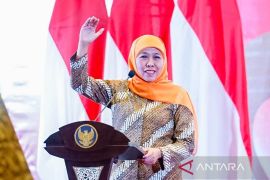 Khofifah dukung Polwan wujudkan Pemilu damai 2024
