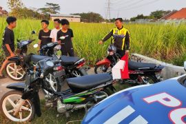 Polres  Kudus razia 111 sepeda motor dengan knalpot tak standar