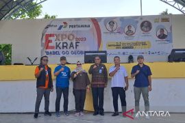 Expo Ekraf Babel sukseskan Program Presiden Jokowi transformasikan UMKM