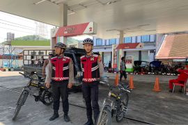 Polres Sibolga gelar patroli bersepeda ciptakan keamanan area publik