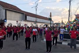 Polres Bangka Selatan kembali galakan program "car free day"