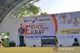 Pj Gubernur Suganda hadiri Expo Ekraf 2023