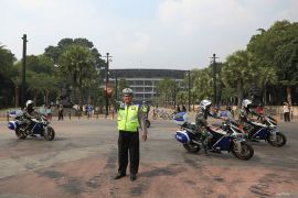 Rekayasa lalu lintas situasional jelang konser BLACKPINK bersifat situasional